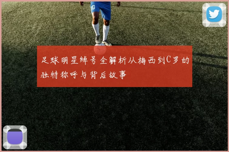 足球明星绰号全解析从梅西到C罗的独特称呼与背后故事
