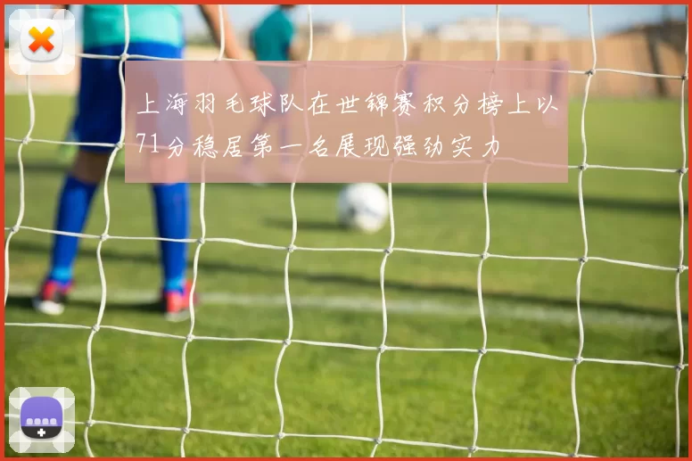 上海羽毛球队在世锦赛积分榜上以71分稳居第一名展现强劲实力