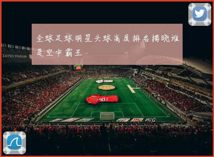 全球足球明星头球高度排名揭晓谁是空中霸王