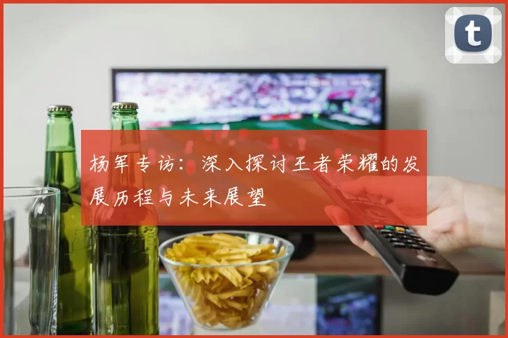 杨军专访：深入探讨王者荣耀的发展历程与未来展望